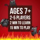 Exploding Kittens Original Edition - Hilarious Game for Family Game Night - Funny Card Games for Ages 7 and Up - 56 Cards - 2-5 Players - 15 Minutes of Play