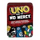 Mattel Games UNO Show ‘em No Mercy Card Game in Storage & Travel Tin for Kids, Adults & Family Night with Extra Cards, Special Rules & Tougher Penalties