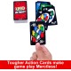 Mattel Games UNO Show ‘em No Mercy Card Game in Storage & Travel Tin for Kids, Adults & Family Night with Extra Cards, Special Rules & Tougher Penalties