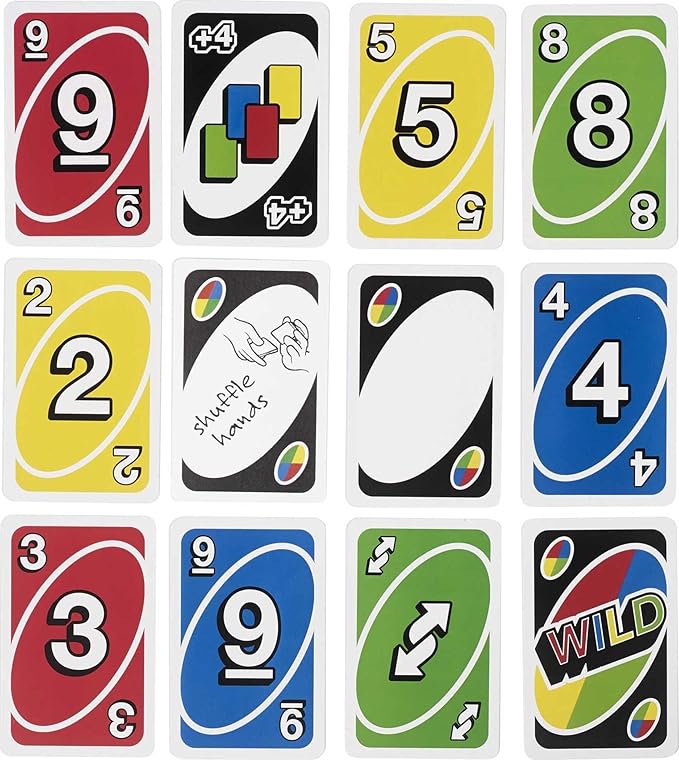 UNO Card Game for Family Night, Travel Game & Gift for Kids in a Collectible Storage Tin for 2-10 Players